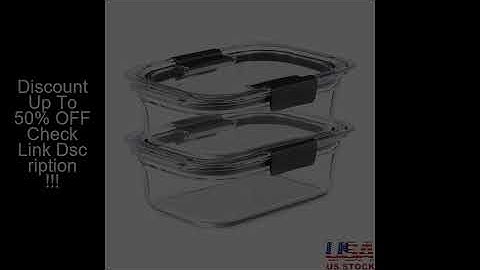 Airtight Leak-Proof Glass Food Storage Containers Set of 2 Vented Microwave Safe Stackable Modular D
