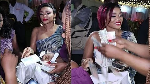 Iyabo Ojo Showoff Her Dance Moves As She Spray Laide Bakare Money At Her 40th Birthday Party