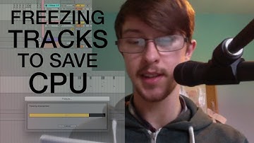 Freezing Tracks to Save CPU in Ableton Live