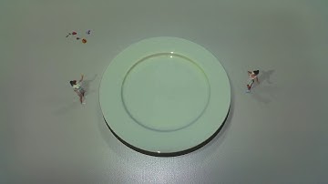 Tennis Plate Video Projection - Demo