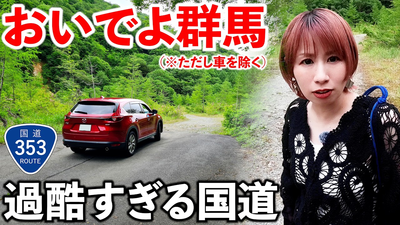 【過酷】新潟→群馬まで1泊2日で分断された国道353号を走破したら大変すぎた
