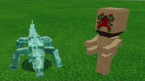 SCP-173-JS Vs. SCP-682-JS in Minecraft PE