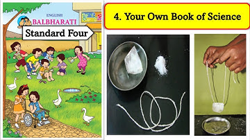 Your Own Book of Science | std 4 | lesson no. 4 | Easy explanation with live experiment