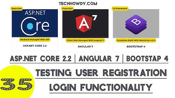 Testing User Registration And Login Functionality In Angular 7 Application