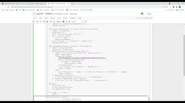 Word guessing game - Code in Place 2021 final project