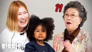 "Why Your Daughter Is Black?" Korean Grandma meets Blasian Baby For the First Time!