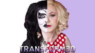 From Goth Drag Queen To 50's Pinup | TRANSFORMED