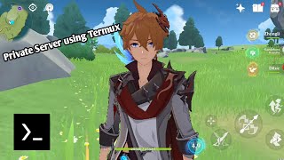 Tutorial how to play Genshin Impact Private Server on Android using Termux - No Root