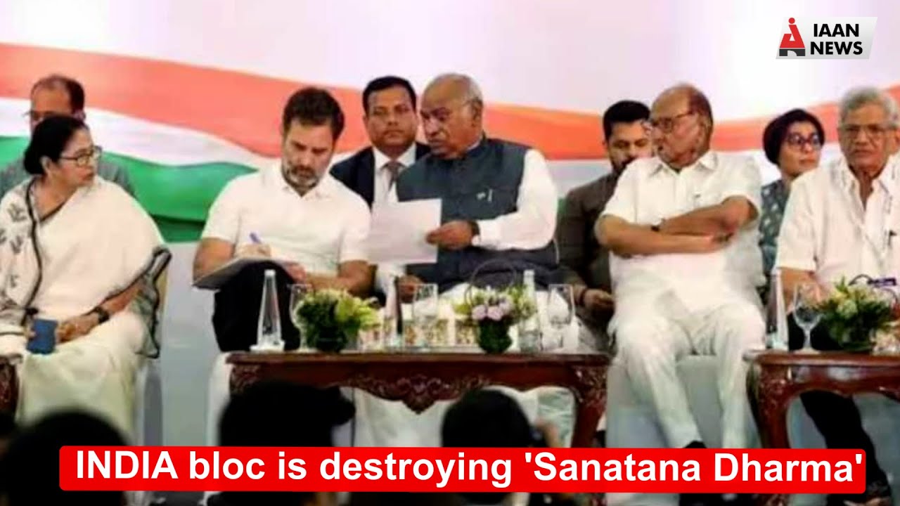 PM Modi: Destroying Sanatana Dharma is the hidden agenda of INDIA alliance