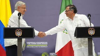 Declaración Pdte Gustavo Petro y su homólogo de los Estados Unidos Mexicanos, Andrés Manuel López