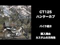 CT125 ハンターカブ　親子タンデム仕様　バイク紹介