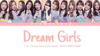 아이오아이 I. O. I 'DREAM GIRLS ' - YOU AS A MEMBER Karaoke #kpop #ioi #4k #lyrics #song #dreamgirls