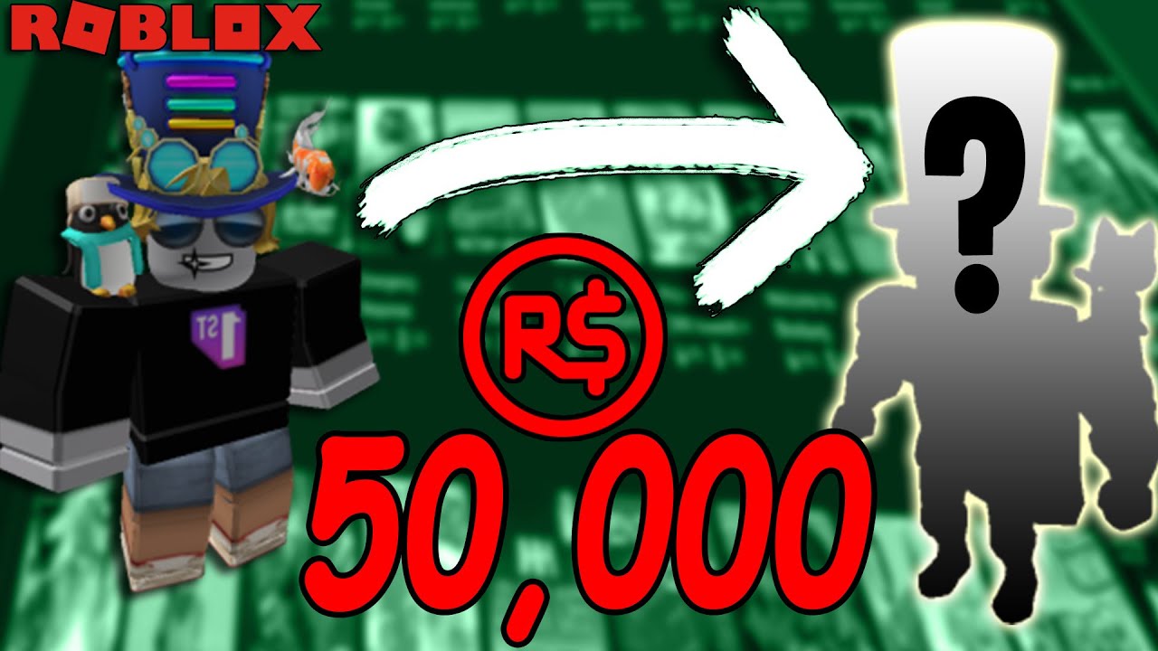 I Spent Over 50 000 Robux On A Brand New Avatar In Roblox Youtube - i got robuxxx youtube