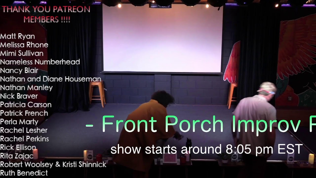 10.29.21 Front Porch Improv Presents MURDER!! On the Front Porch