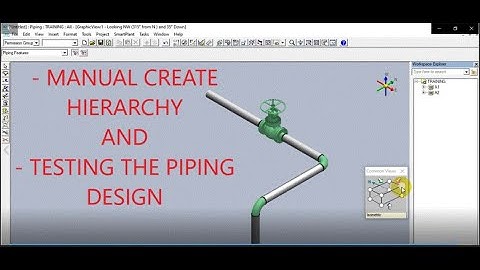 [SP3D_ORACLE]_Manual Create Hierarchy_Testing Piping Design