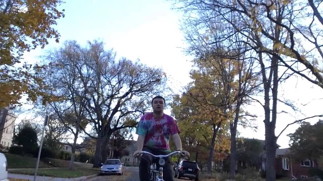 Enjoying A Leisurely Bike Ride - YouTube