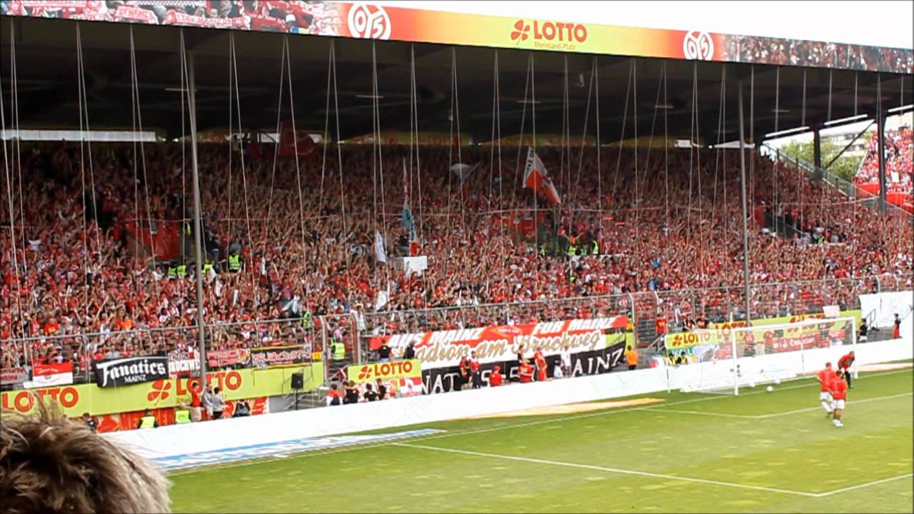 FSV Mainz 05 - FC St. Pauli Part 1 - Stimmung und Choreo ...