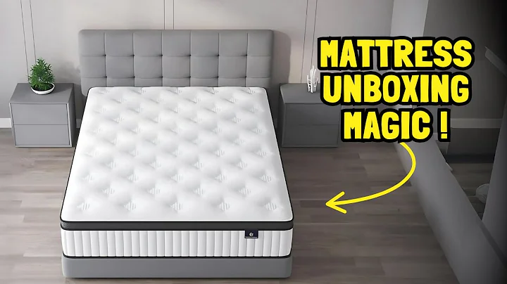 Cemtip 12 Inch Queen Mattress Unboxing & Review | Hybrid Memory Foam Mattress in a Box!