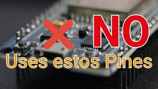 ❌ ¡NO uses estos pines en tu ESP32! (Te van a fallar)