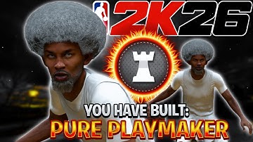 PURE PLAYMAKER IS BACK on NBA 2K26 BUILD GUIDE (6