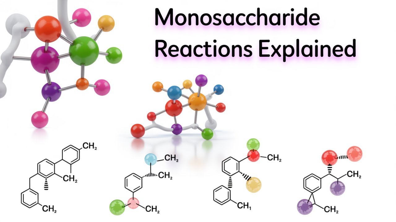 Реакции моносахаридов | Окисление, восстановление, образование гликозидов и мутаротация: объяснение