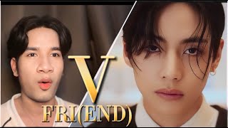 (Reaction) V BTS   FRI (END) LIVE W KOREA /Sa Vin Channel #v