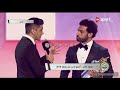 حفل تكريم محمد صلاح لحظه اعلان فوزه بأفضل لاعب في انجلترا 