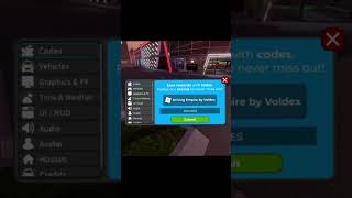 All codes in driving empire (2026) #drivingempire #gaming #drivingempiretips #robloxcars #roblox