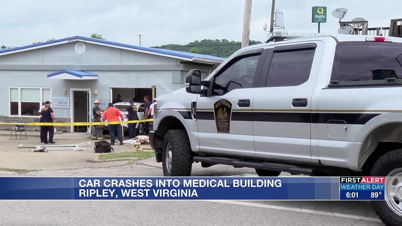 Team Coverage | Multiple injured after car crashes into building - YouTube