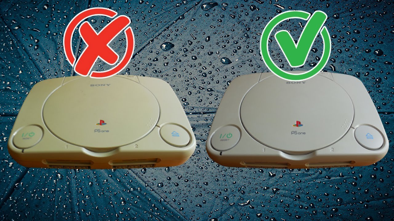 Как отбелить пожелтевший пластик дома легко и быстро! На примере моей PS One