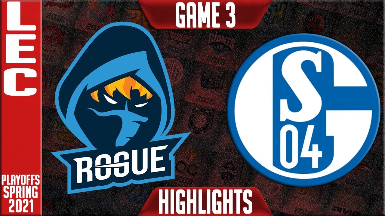 RGE vs S04 Highlights Game 3 | LEC Spring 2021 Playoffs Round 2 | Rogue vs Schalke 04