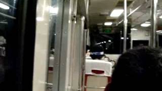 090902 関電トンネルトロリーバス 黒部ダム発車~破砕帯~