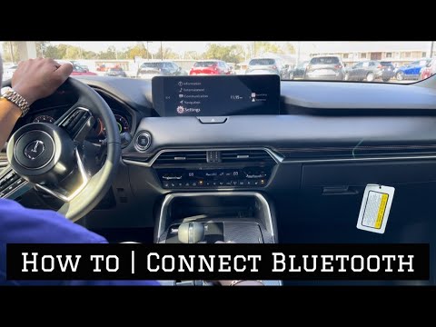 How to | Connect Bluetooth to a 2024 Mazda CX-90 - YouTube
