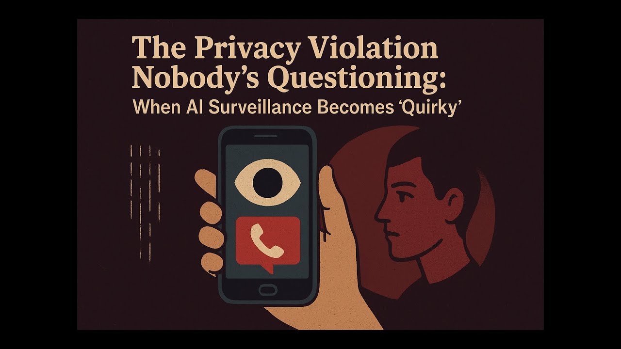 The Privacy Violation Nobody’s Questioning When AI Surveillance