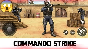 PART 2 - COMMANDO STRIKE - COMMANDO STRIKE FULL GAME PLAY 2023 | ANDROID MOBILE-PLAY OFLINE GAMES 🔥📱