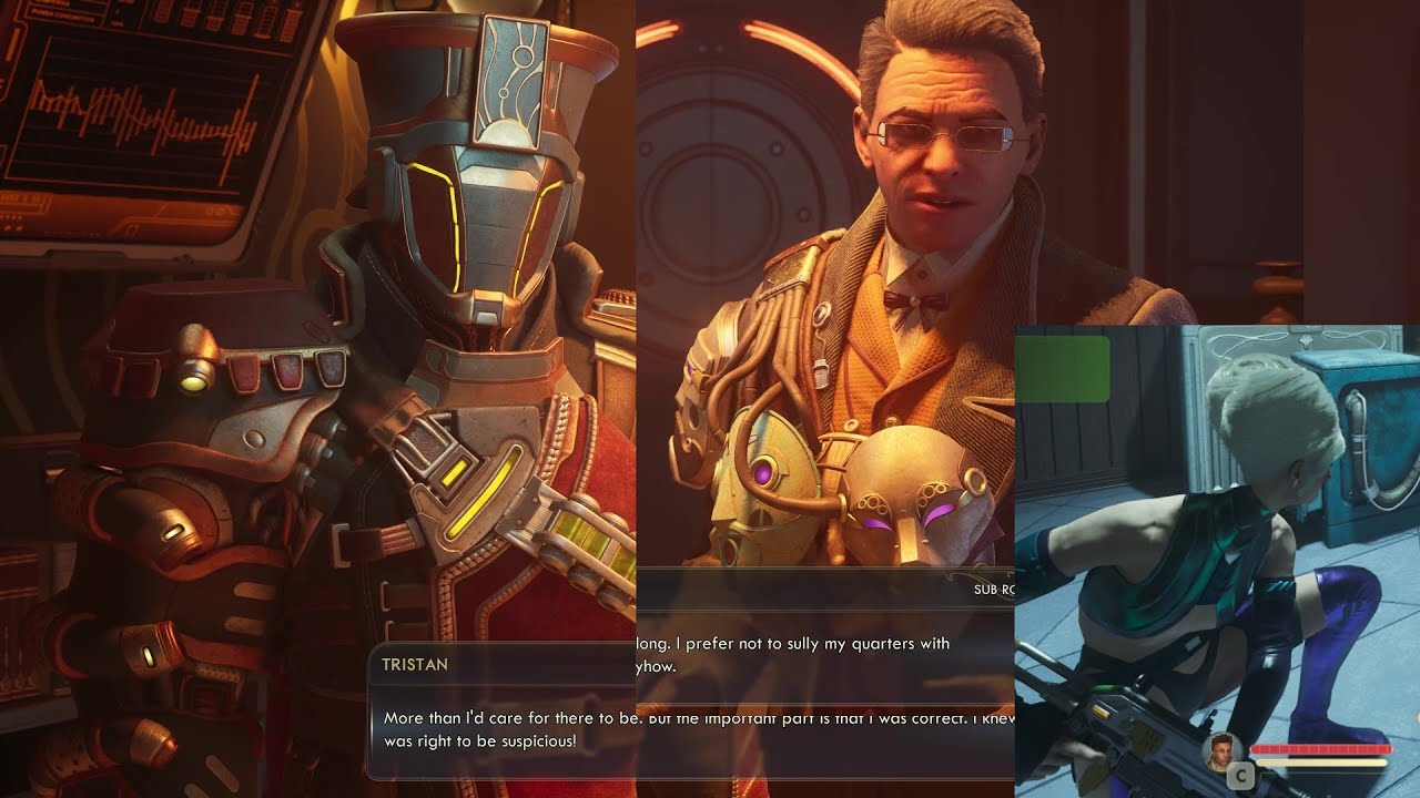 The Outer Worlds 2: Завершение квеста по вербовке Тристана. Фрэнсис Мин. Вступление к боссу Саб Р...