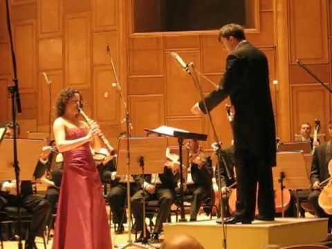 Shirley Brill performs Weber Clarinet Concerto Op.74, I. Allegro