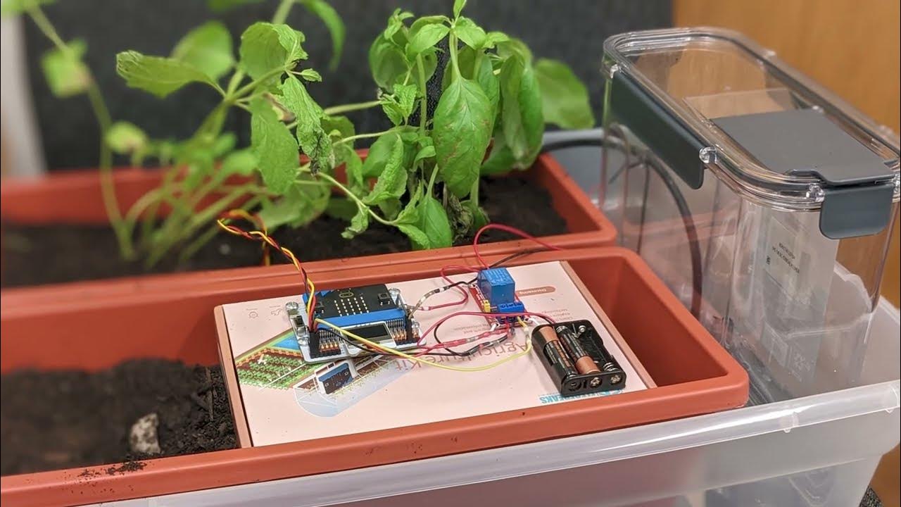Parts & Tools MicroBits SelfWatering Garden [1] YouTube