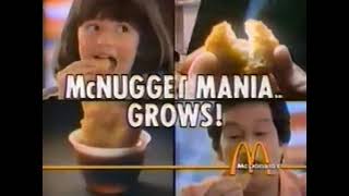 1983 McDonalds Chicken McNuggets Commercial
