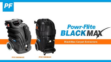 Powr-Flite BlackMax Carpet Extractor