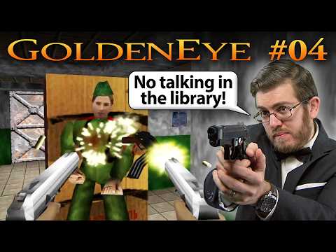 Dual-Wielding Pistols to Escape KGB Interrogation in the Military Archives — GoldenEye 007 #04