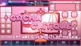 Gacha Critique Mod !! 💗// New gacha mod!! //Leaks & Concept art // screenshot 3