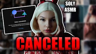SOLY ASMR Banned from YouTube for Sexual Content | ASMR DRAMA