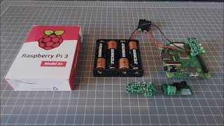 AA Battery Powered Raspberry Pi with Voltage and Current Readings