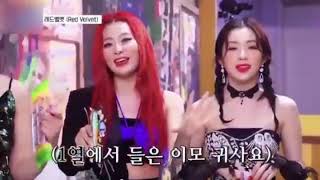 Red Velvet singing Into the new world by Girls generation @ dream concert backstage