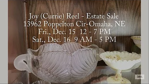 Joy (Currie) Reel - Estate Sale