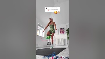 One of my favourite routines for sure ❤️ #jumprope #skipping #tricks #dance