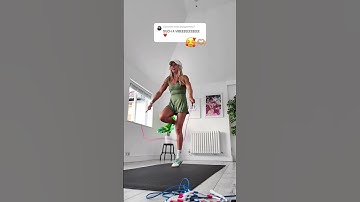 One of my favourite routines for sure ❤️ #jumprope #skipping #tricks #dance