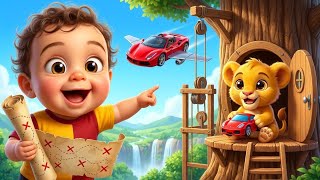 Kayıp Yavru Aslan Nerede? Akıllı Bıdık Ve Süper Lino Ile Kurtarma Macerası Eğitici Çizgi Film