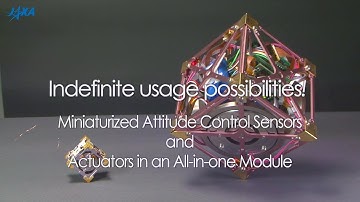 Indefinite usage possibilities! Miniaturized Three-axis Attitude Control Module